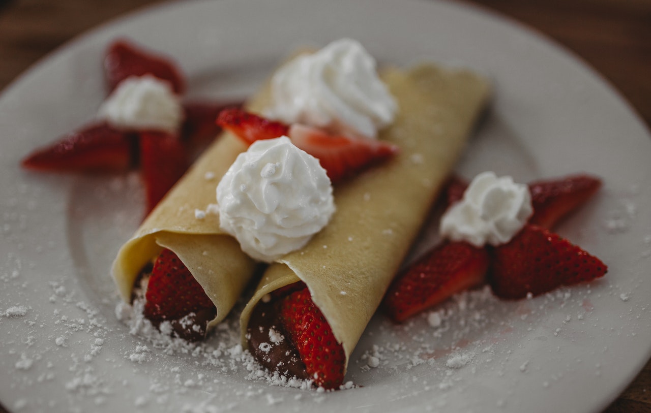 French crêpes in France