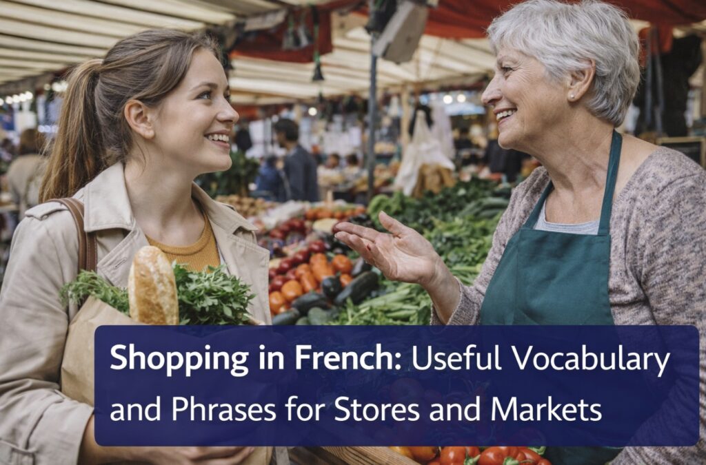 Shopping in French: Useful Vocabulary and Phrases for Stores and Markets